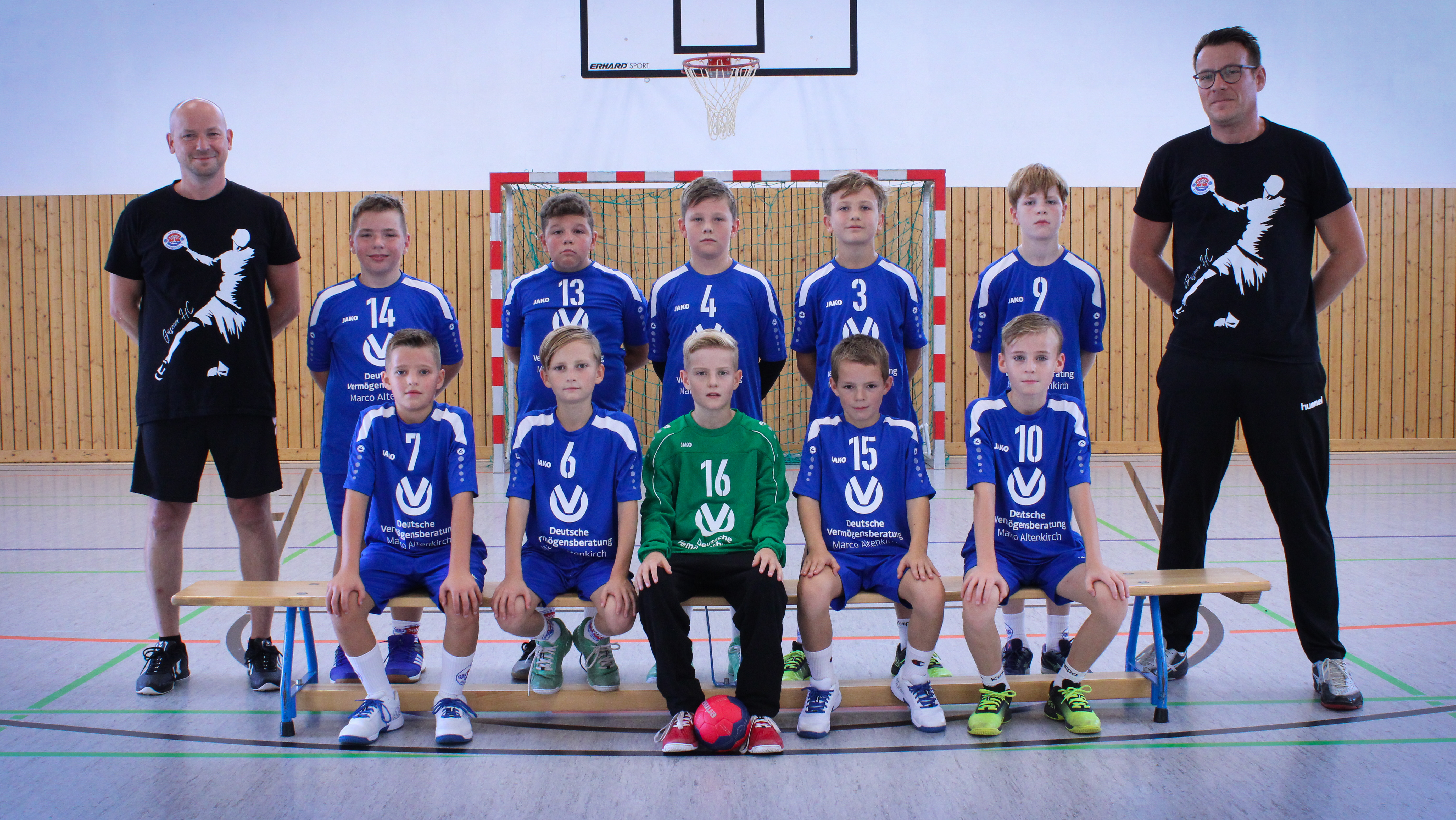 Güsener HC - Mannschaftsfoto männl. E - Jgd.